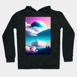 Radiant Tranquil Hoodie